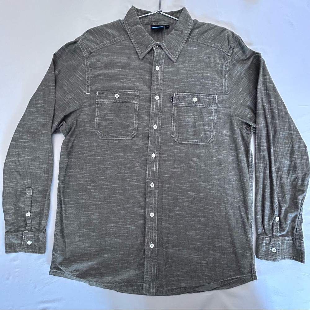 Kavu Men's GreenCasual Button-Down Shirt